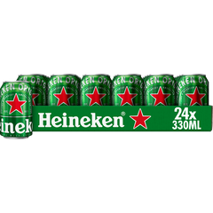 Heineken Original wholesale case of 24 x 330 ml cans