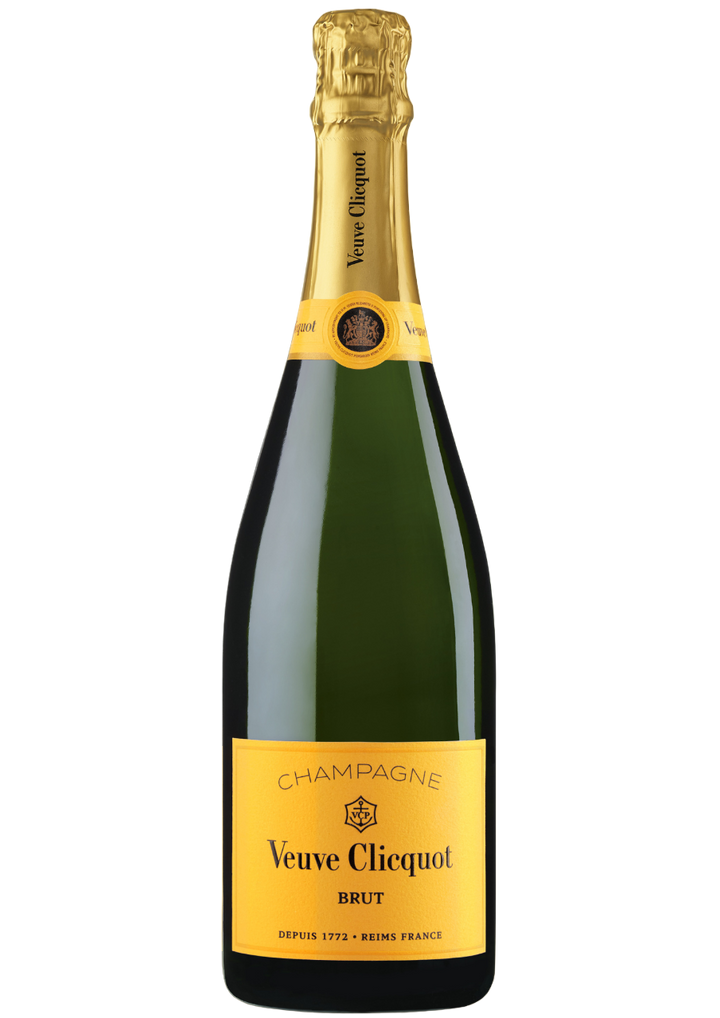 Veuve Clicquot Brut product bottle on a clean white background