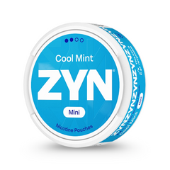 ZYN Sweden nicotine pouch can on a clean background
