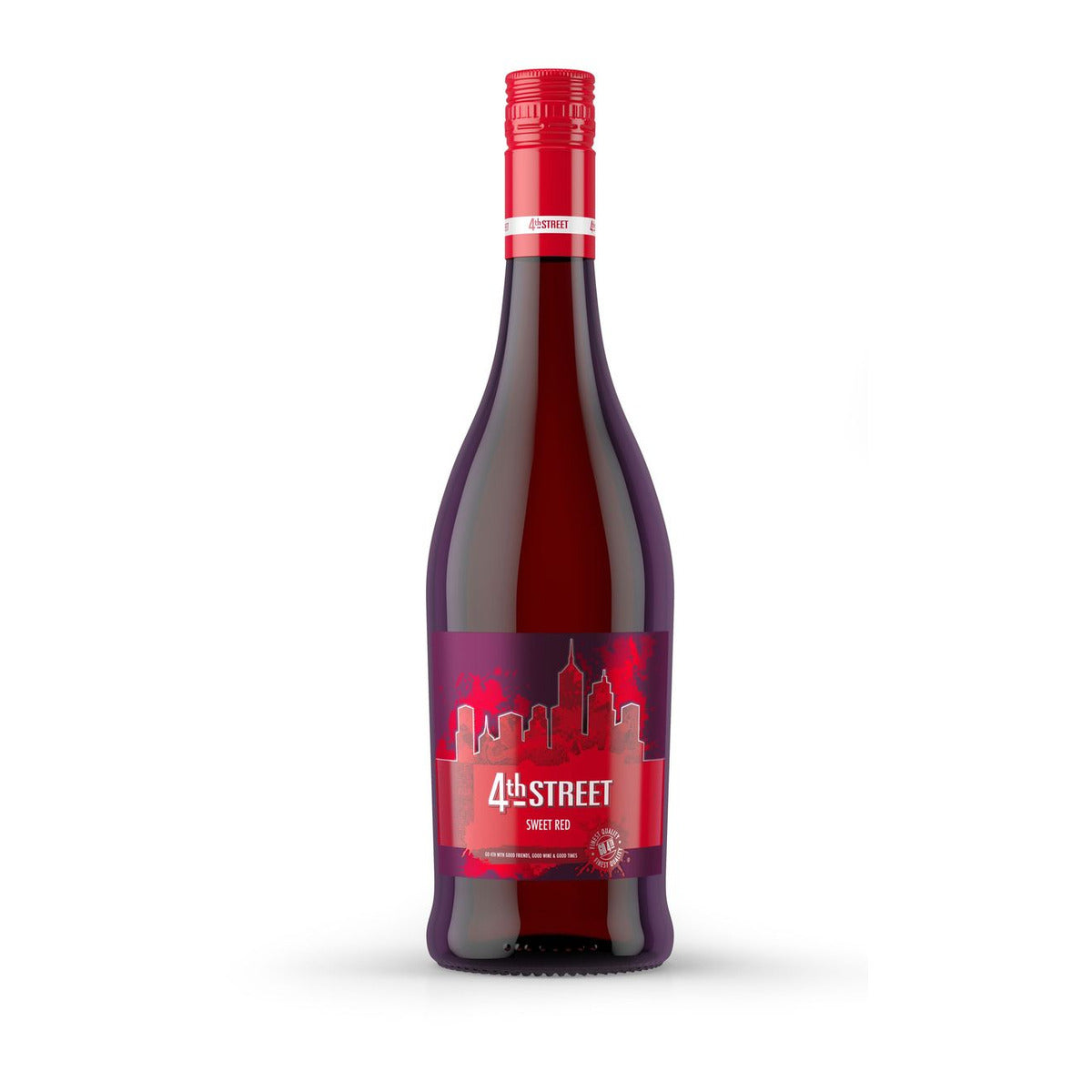 4th Street Natural Sweet Red 750 ml product pack