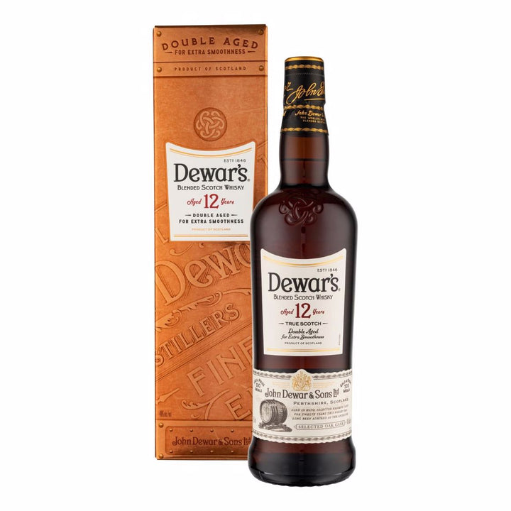 Dewars Special Reserve 12YO product bottle on a clean white background