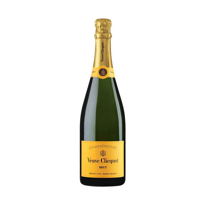 Veuve Clicquot Brut product bottle on a clean white background