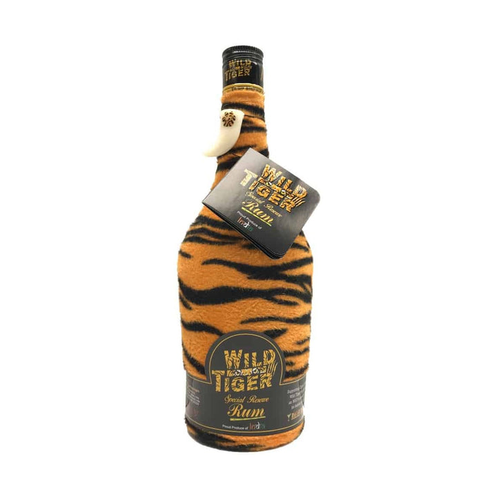 Wild Tiger Special Reserve Rum rum bottle on a clean white background