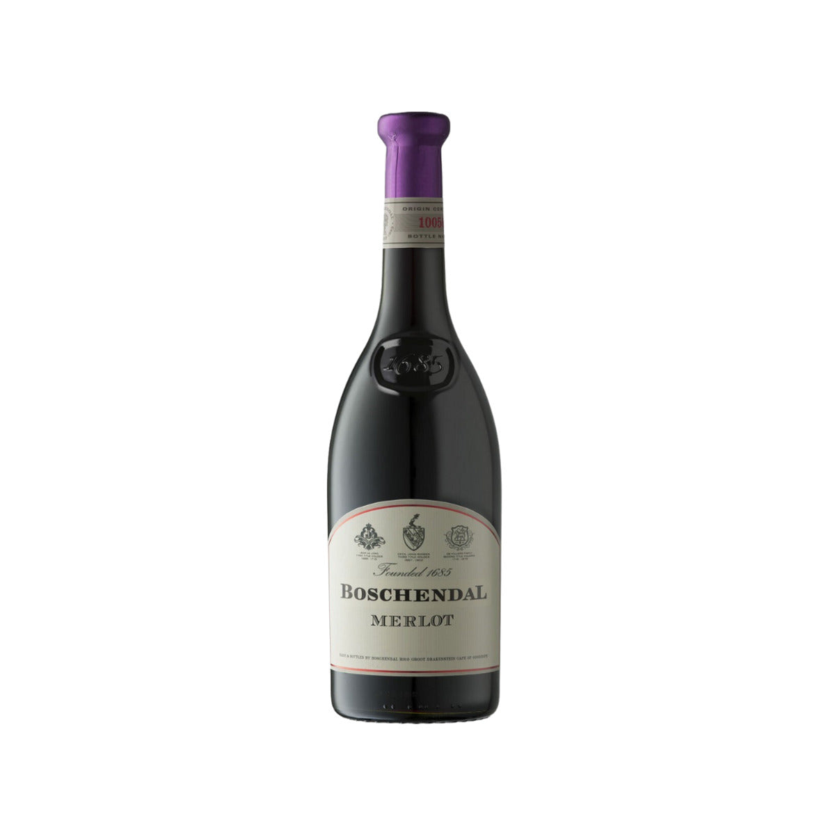 Boschendal 1685 Merlot 750 ml product pack