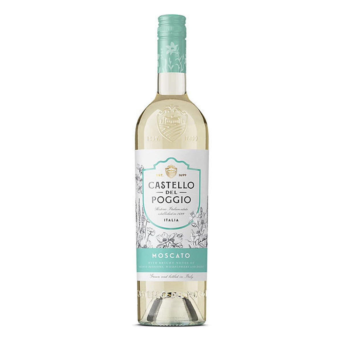 Castello Del Poggio Moscato Sweet Lite 750 ml product pack
