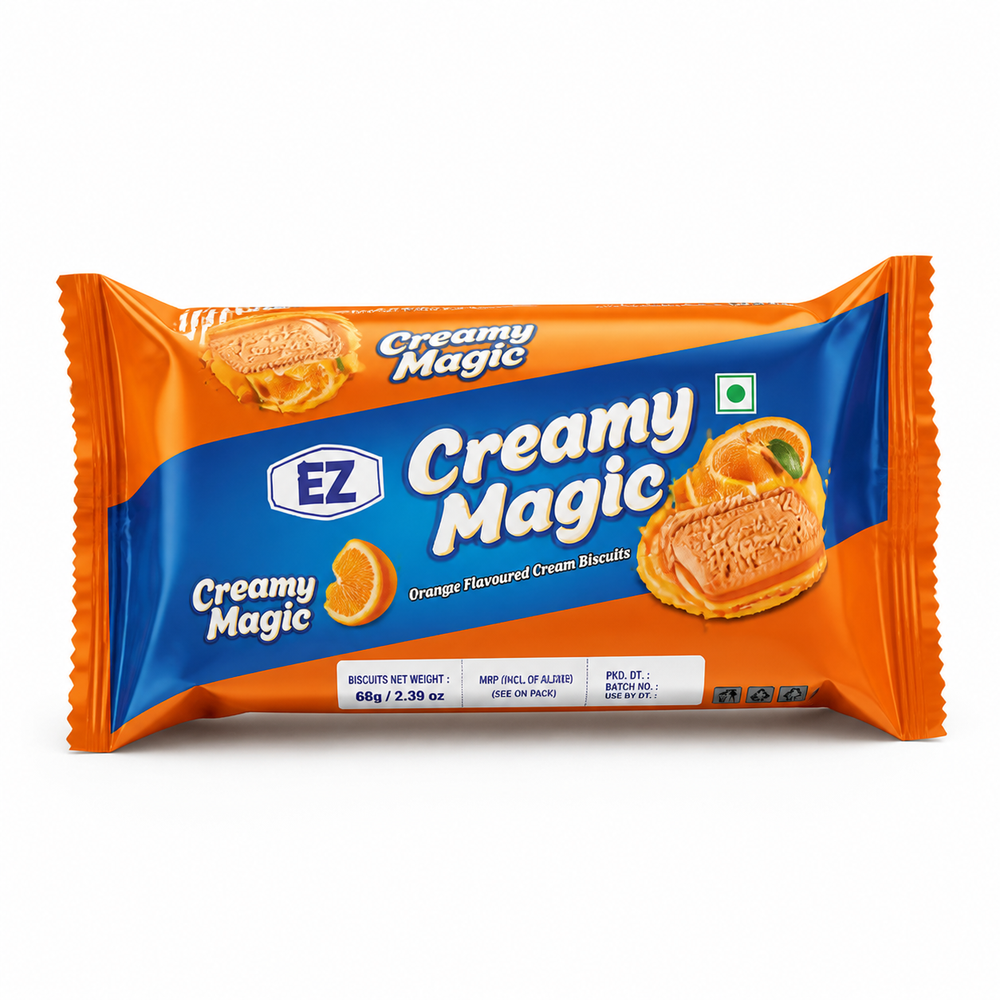 EZ Creamy Magic Cream Biscuits product image on white background