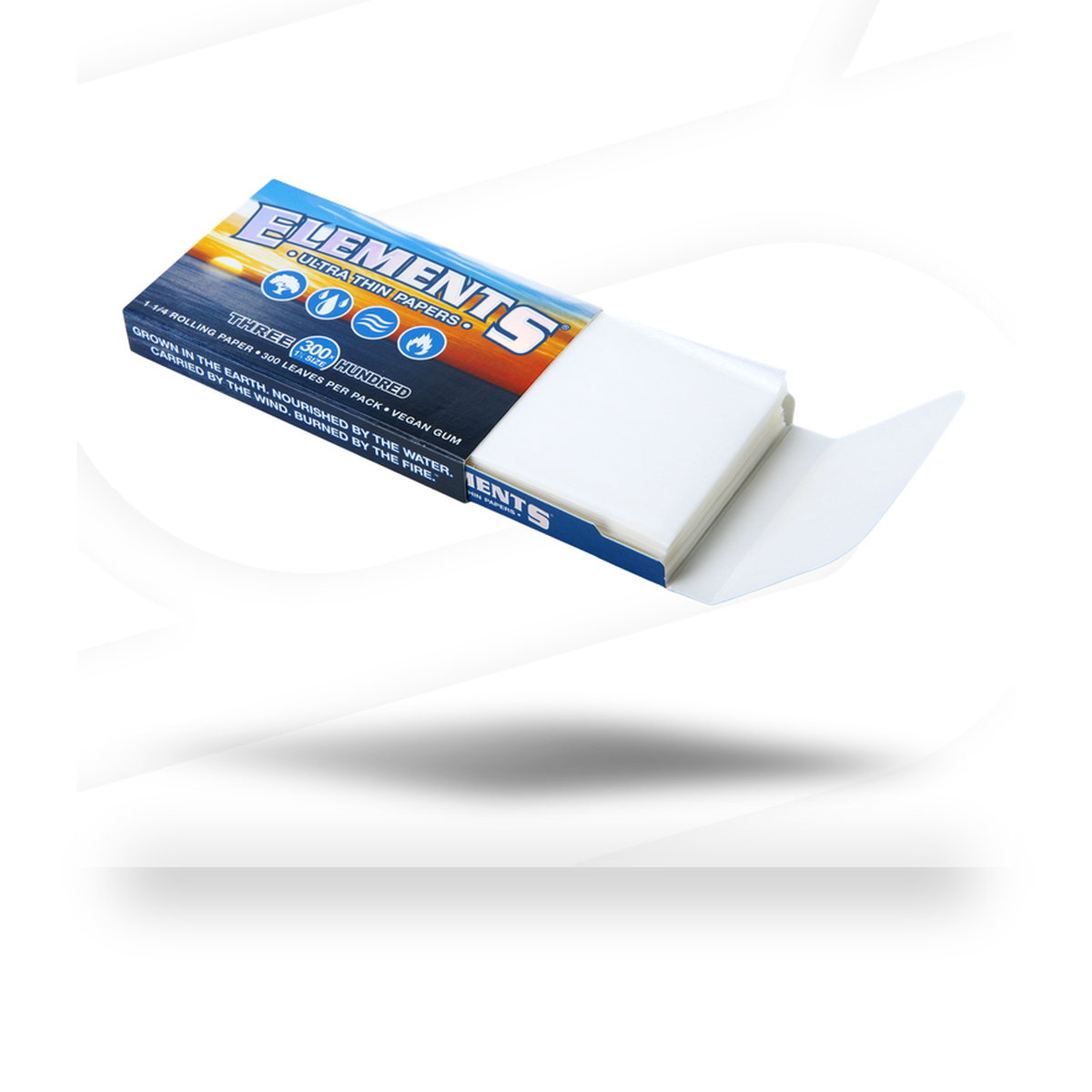 Elements 300's 1¼ retail product pack on white background