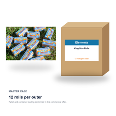 Elements King Size Rolls master case - 12 rolls per outer