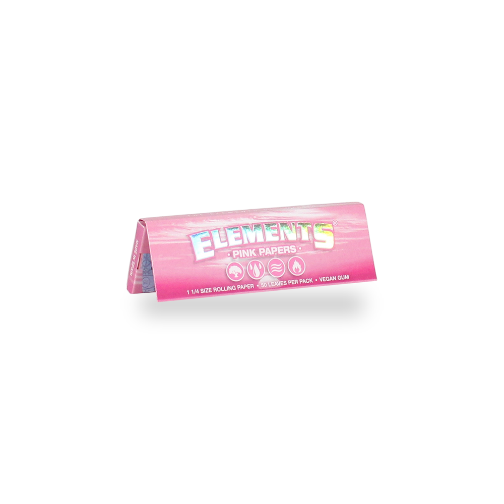 Elements Pink 1¼ retail product pack on white background