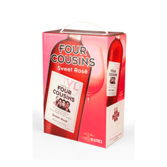 Four Cousins Natural Sweet Red 3 L product pack