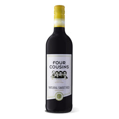 Four Cousins Natural Sweet Red 750 ml product pack