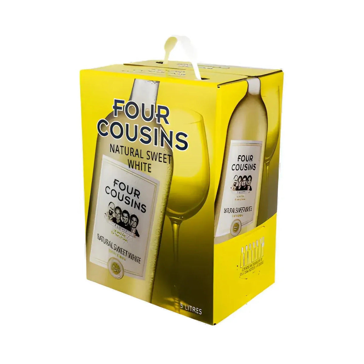 Four Cousins Natural Sweet White 5 L product pack