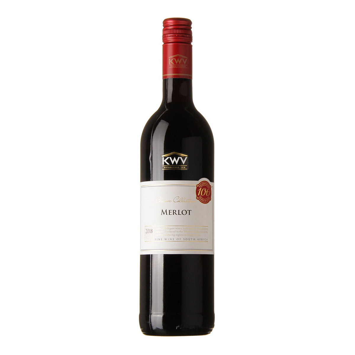 Kwv Classic Merlot 750 ml product pack