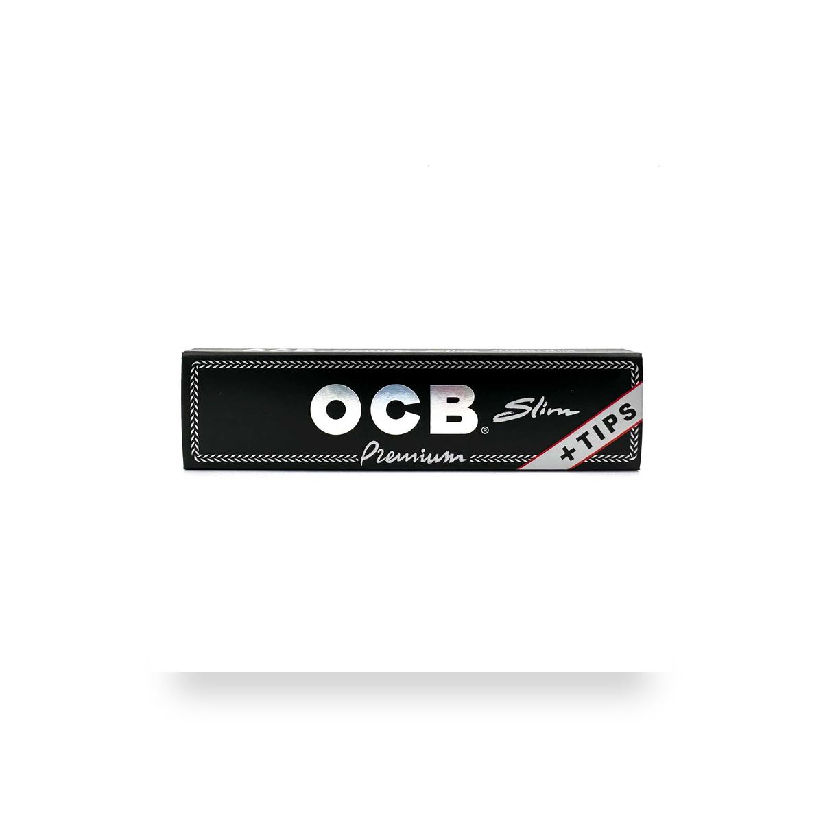OCB King Size Slim + Tips retail product pack on white background