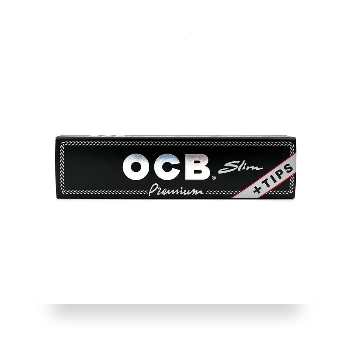 OCB King Size Slim + Tips retail product pack on white background