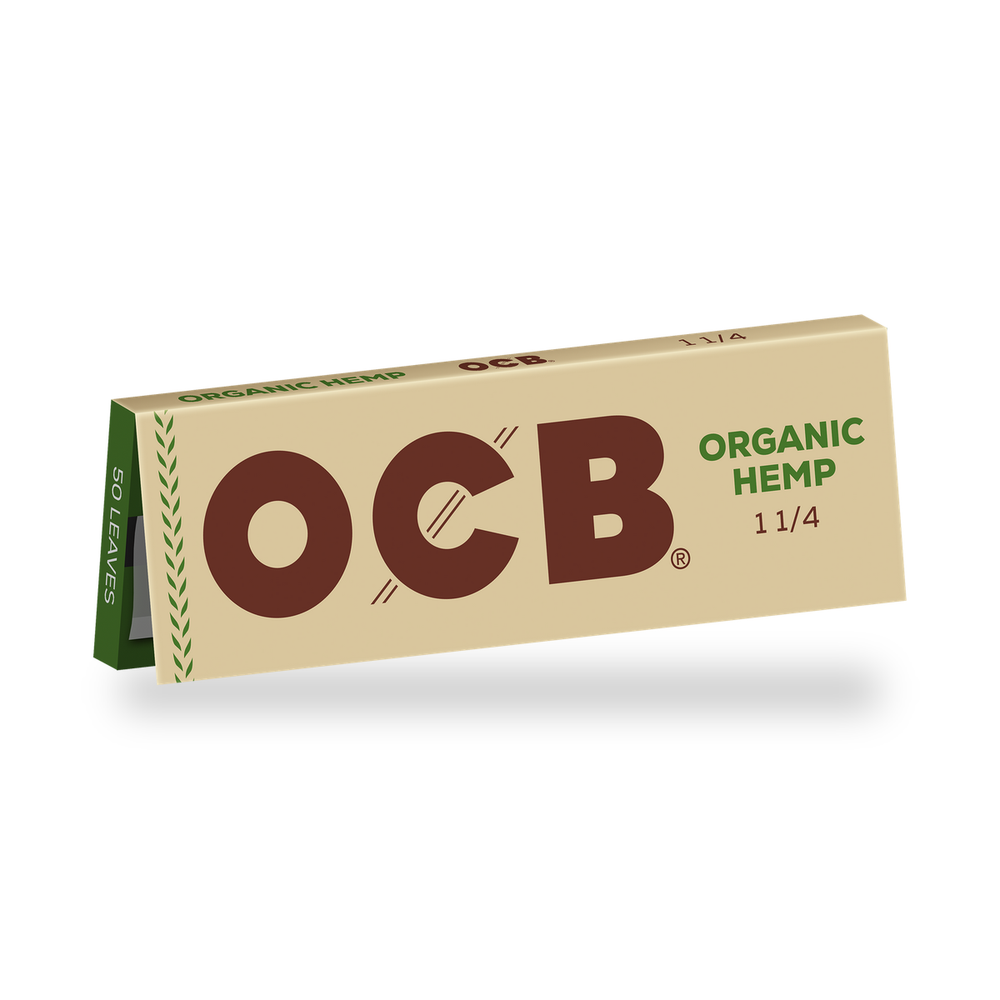 OCB Organic 1¼ retail product pack on white background