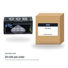OCB Slim Rolls master case - 24 rolls per outer
