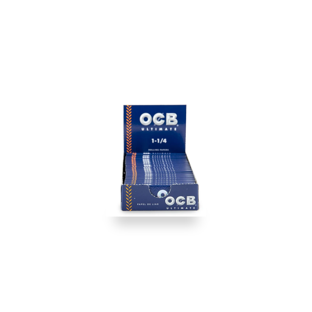 OCB Ultimate 1¼ retail product pack on white background