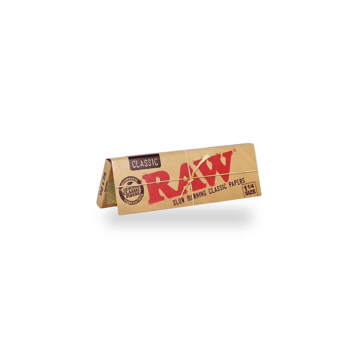 RAW Classic 1¼ retail product pack on white background
