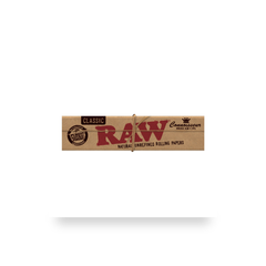 RAW Classic Connoisseur King Size Slim + Tips retail product pack on white background