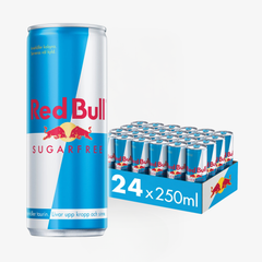 Red Bull Sugarfree wholesale case of 24 x 250 ml cans