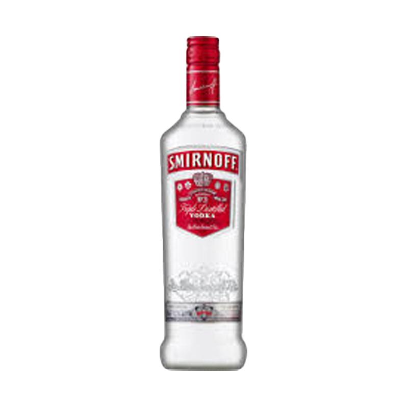 Smirnoff Red Label vodka bottle
