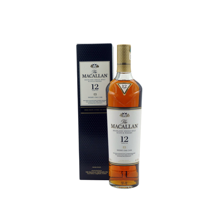 The Macallan 12 Sherry Oak 6 × 700 ml · Gift box product pack