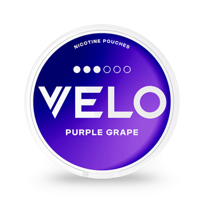 VELO Sweden nicotine pouch can on a clean background
