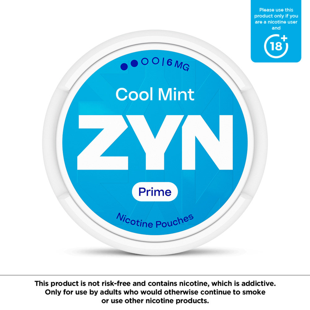 ZYN Pakistan nicotine pouch can on a clean background