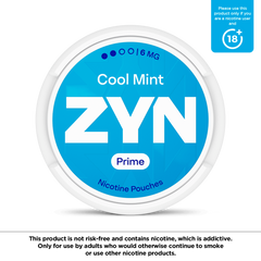 ZYN Pakistan nicotine pouch can on a clean background